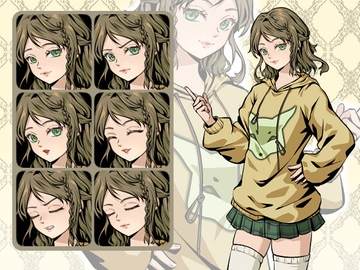 常服少女の立ち絵·II [猫滚滚工作室]