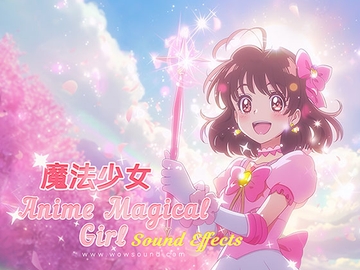 【効果音素材】Anime Magical Girl Sound Effects Pack [WOW Sound]