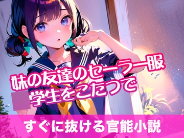 妹の友達のセーラー服○学生をこたつで【すぐに抜ける官能小説】 [tumugiko@novel]
