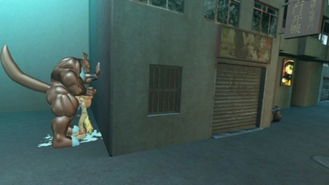 スラムの裏路地に連れてかれて [押忍♂じぇんとるズ]