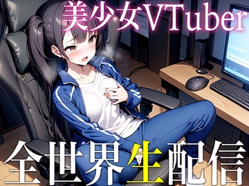 【放送事故自慰】美少女VTuberが視聴者のコメントに煽られた結果...全世界公開オナニーでイスまでビチョビチョの124ml潮吹きオーガズム [生牡蠣P]