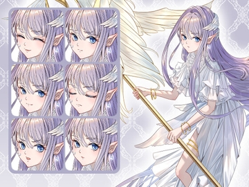 幻想風の少女の立ち絵·IV [猫滚滚工作室]