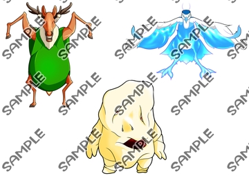 馬鹿、青鷺火、ぬっぺふもふ [blueberry-zombie]