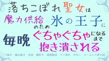 落ちこぼれ聖女は魔力供給のため氷の王子に毎晩ぐちゃぐちゃになるまで抱き潰される [さくらんぼ茶]