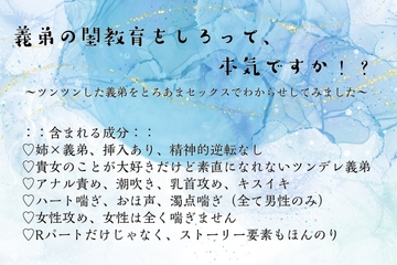 義弟の閨教育をしろって、本気ですか⁉  ～ツンツンした義弟をとろあまセックスでわからせしてみました～ [もちもち団子]