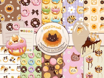 CAT  CAFE BACKGROUND [VCV]