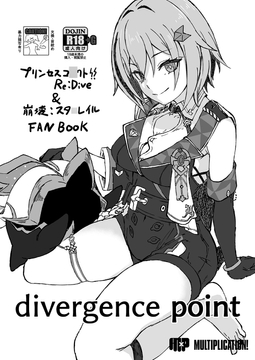 divergence point [multiplication]
