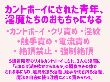 S級冒険者、カントボーイにされ淫魔のおもちゃになる [もりもり食べ野菜]