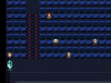 RPGツクールMV・MZ用 マップチップ・タイルセット23 『映画館・視聴覚室・撮影スタジオ・ダンススタジオ・地下スタジオ・ライブ会場』 [タイルセット/マップチップ習作所]