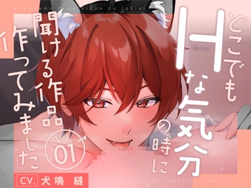 【新人声優】 どこでもHな気分になった時に聞ける作品作ってみましたVo.1 KU100【CV:犬鳴 縫】 [犬鳴 縫]