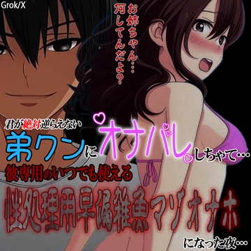 君が絶対逆らえない弟クンにオナバレしちゃって彼専用のいつでも使える性処理用早漏雑魚マゾオナホになった夜 [紳士な変態]