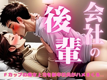 Fカップの28歳痴女上司を23歳新卒社員がハメまくる.. 酔っ払うとエロくなる女だった! [えちえち朗読ボイス]