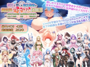 魔王を倒した転生勇者の異世界ハーレム後日譚～女神さまからもらった俺専用の子作り村でヒロイン全員孕ませ性活始めます!～ [アトリエすえ]