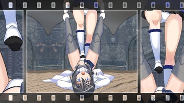 【動画】姉騎士に強烈電気アンマ [☆きりか・すたいる☆]