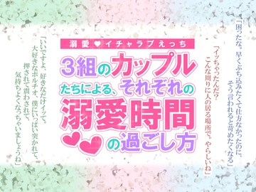 3組のカップルたちによる、それぞれの溺愛時間の過ごし方 [シルクハニーラボ]