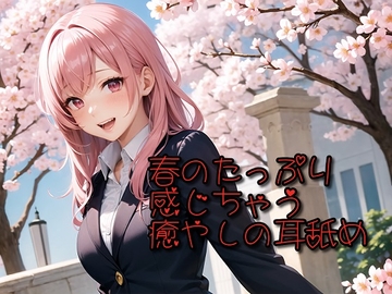 【超耳舐め特化】春のたっぷり感じちゃう癒やしの耳舐め【安眠ASMR】 [ありみえASMRワールド]