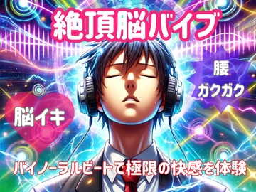 絶頂脳内バイブ:バイノーラルビートで極限の快感を体験 [ヒメゴト]
