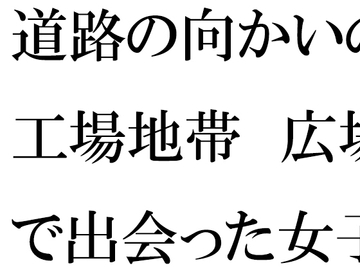道路の向かいの工場地帯 広場で出会った女子と次の日の夕方まで・・・・ [逢瀬のひび]