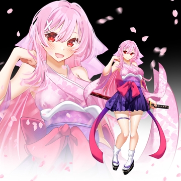 花の剣士 立ち絵13 [水の木]