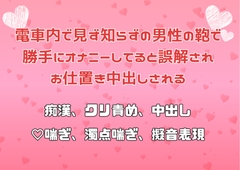 電車内で見ず知らずの男性の鞄で勝手にオナニーしてると誤解されお仕置き中出しされる [アサ]