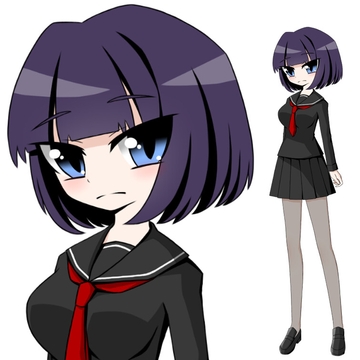 素材a0冬セーラー服 [GAMEのむらかみ]