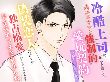 冷酷上司に弱みを握られ逃がさないと強○的に愛玩契約を結んでしまったら偽装恋人のはずが独占溺愛でわからせられたあげく孕ませエッチされました [みつむぎなえ]