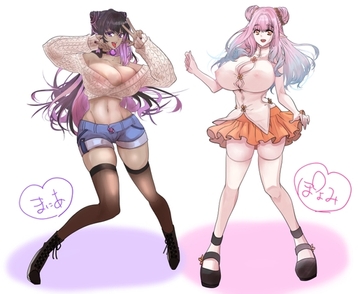 ぽよみとまにあの設定画 高画質ver. (おまけ:R18過去イラスト高画質版3点同梱) [ぽよみ☆まにあっくす]