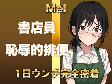 【排泄音声】恥ずかしがり書店員のトイレに1日密着!「こんなの恥ずかしすぎる」と言いながら豪快に音を聴かせてくれます。普段は聞けない下品な排泄音をお楽しみください [すかとろぽっぷ]