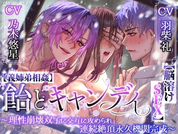 【義姉弟相姦】飴とキャンディ〜理性崩壊双子に交互に攻められ連続絶頂永久機関完成～【脳溶けSEX】 [white mist]