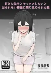 好きな先生とセックスしないと出られない部屋に閉じ込められた話