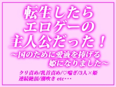 転生したらエロゲーの主人公だった！～国のために愛液を捧げる姫になりました～ [もりもり食べ野菜]