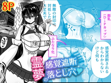 霊夢の感覚遮断落とし穴 [ひめぷち亭]