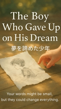 The Boy Who Gave Up on His Dream [Re:lab]
