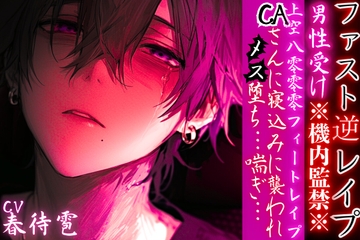 ⚠︎男性受け※機内監禁※【上空8000フィートレ○プ】 CAさんに寝込みに襲われメス堕ち…喘ぎ…♡【ファスト逆レ○プ】cv.春待雹 [sadistic|M]