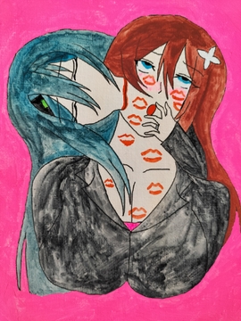 舌入れたらぶっ… [ぶちゅキス工房]