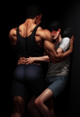 媚薬浣腸で発情失禁。伝説のハッテン場808シャワー室、ノンケのケツ穴ガバガバ孕ませプレス。 [BoyMeetsBoy]