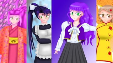 プリンセスクロッサー、イラスト集2 [イレイザー]