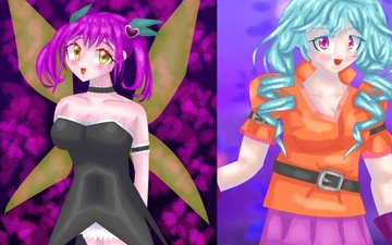 巫女妖精勇者、オリジナルイラスト集3 [イレイザー]