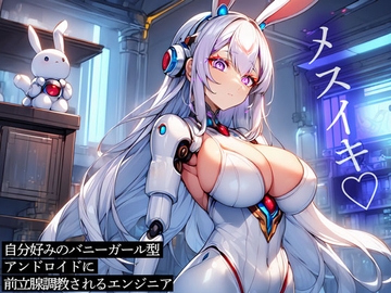 自分好みのバニーガール型アンドロイドに前立腺調教されるエンジニア [またたび]