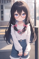 眼鏡少女イラスト集 [AIイラスト袋]