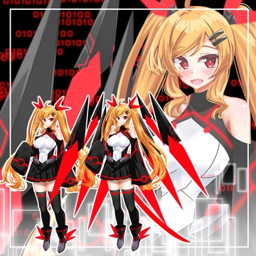 メカ少女2 立ち絵24 [水の木]