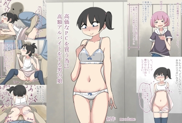 高価なPCを買う為に高額アルバイトをする男の娘 [moodameya]