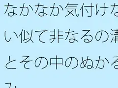 なかなか気付けない似て非なるの溝とその中のぬかるみ