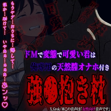 ドMで変態で可愛い君は俺専用の天然膣オナホ付き強〇抱き枕 [紳士な変態]