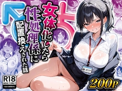女体化したら性処理係に配置換えされた話 [晴天艦]