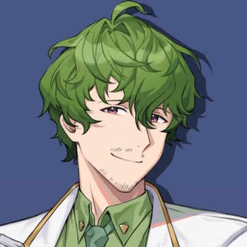 [オリジナル] 科学者おじさんキャライラスト [nonsafepotato]