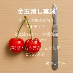 金玉潰し実験 第3話:右の異変、左は沈黙 (1話、2話はサンプル収録)