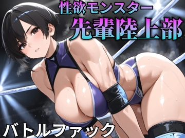 【バトルファック】性欲モンスターの先輩ボーイッシュ陸上部と脳ミソ溶けるまでイキ狂いバトル [バトルファック制作会]