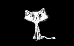 The cat lost half of itself [Tony.L]