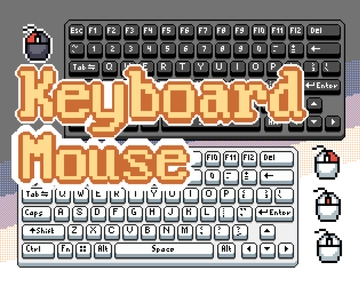 ピクセルキーボードマウスアイコンリソースパック [MS_Studio]